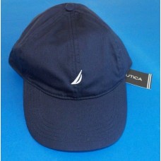 Nautica Mujer&apos;s Baseball Cap Hat One Size Adjustable Navy Blue White Logo New 823283806820 eb-13205656
